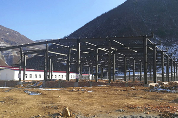 Gansu Dangchang Steel Structure Factory Building